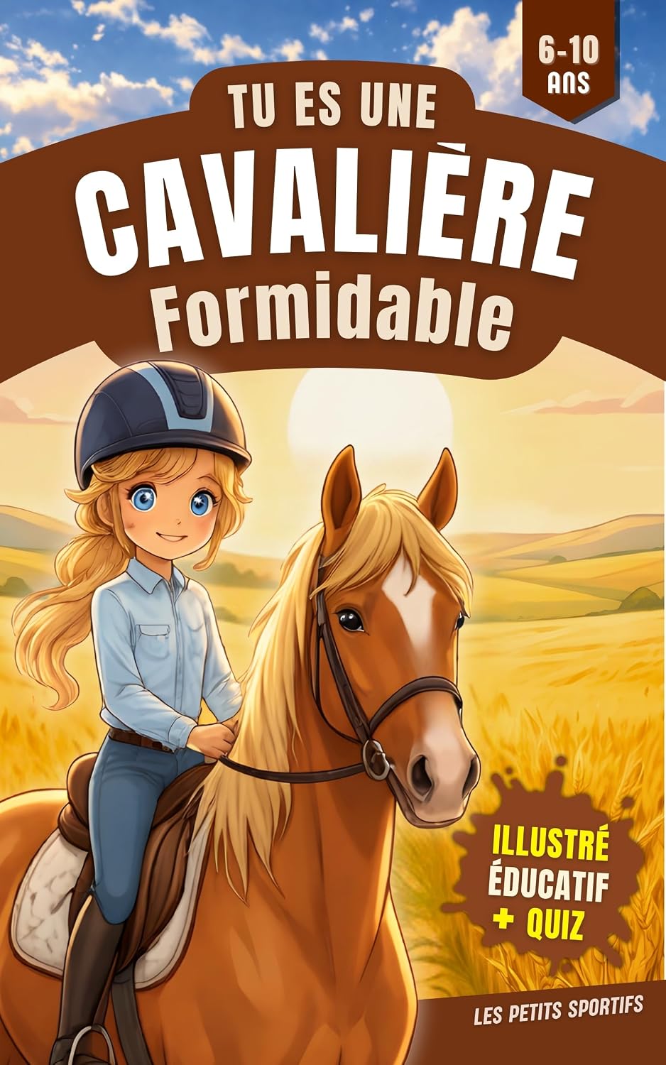 ler totalmente Equitation Enfant: Tu es une Cavalière Formidable: Une aventure touchante et pleine de découvertes dans l’univers de l’équitation. Le livre cheval parfait... passionnés de chevaux ! (French Edition)
