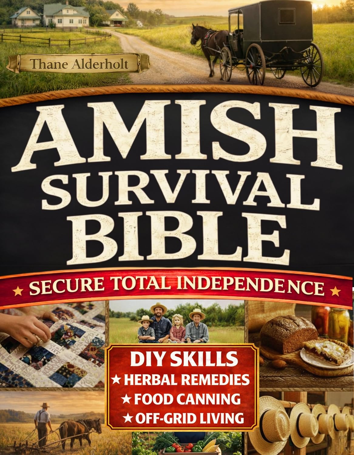 ler totalmente Amish Survival Bible: The Lost Book to Escape Modern Civilization & Secure Total Independence Before Any Crisis Strike - DIY Skills, Herbal Remedies, Food... Off-Grid Living & More (English Edition)