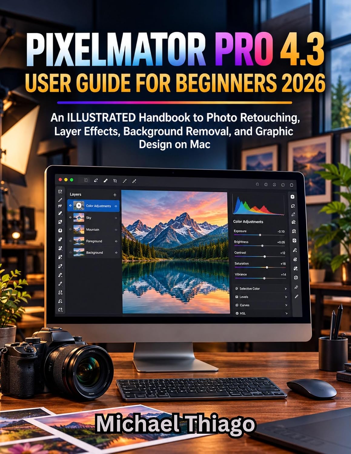 Pixelmator Pro 4.3 User Guide for Beginners 2026: An ILLUSTRATED Handbook to Photo Retouching, Layer Effects, Background Removal, and Graphic Design on Mac (English Edition) baixar livro de graça