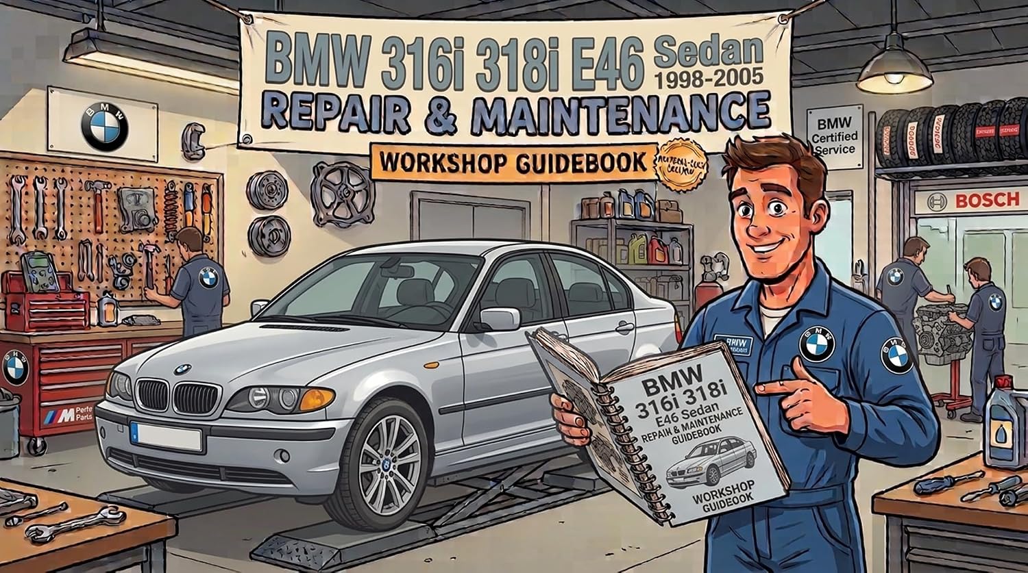 BMW 316i 318i E46 Sedan 1998-2005, Vehicle Repair Manual, Parts, Wiring, Workshop Book (English Edition) baixar o livro de graça