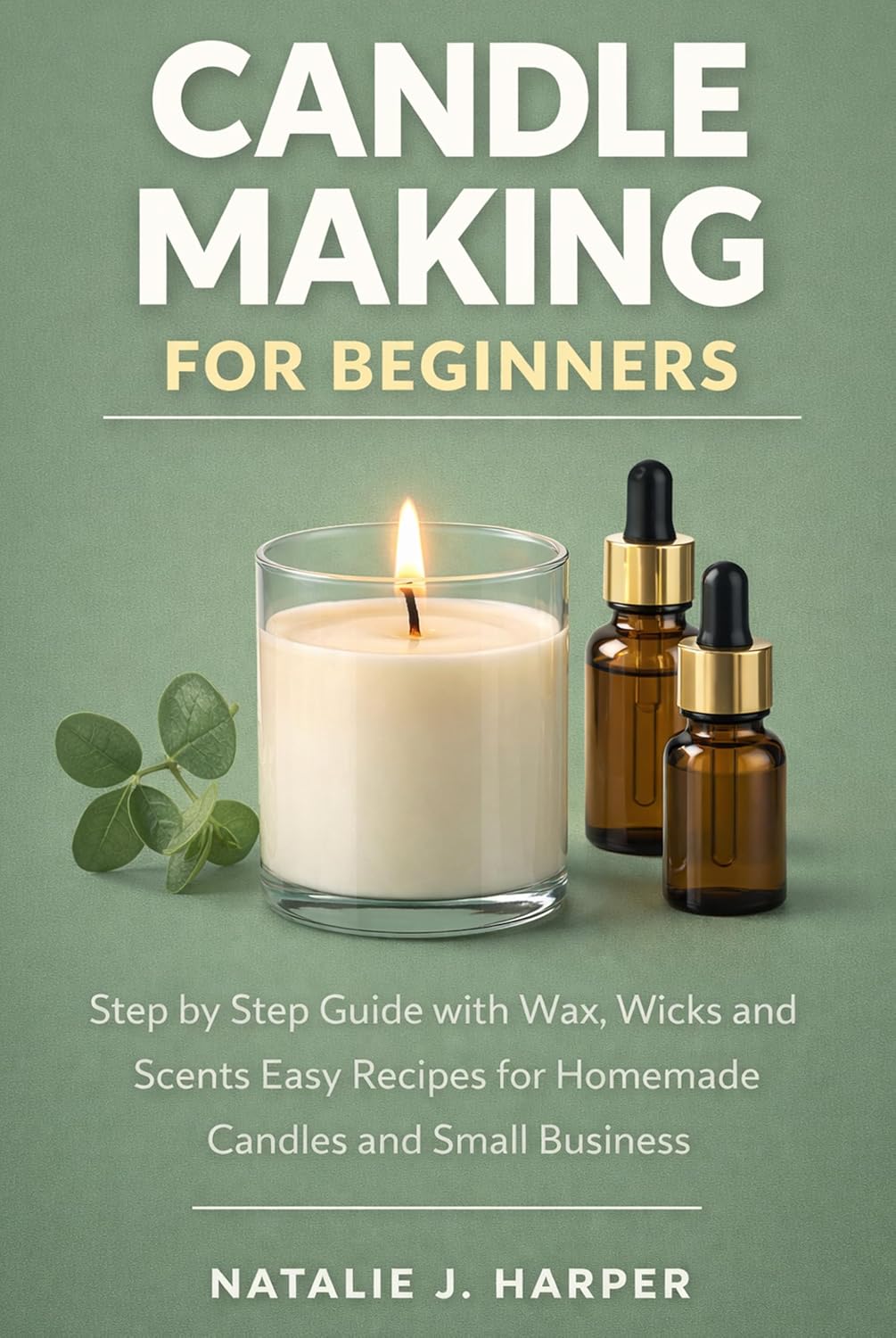 capítulo por capítulo baixar Candle Making for Beginners: Step by Step Candle Making Guide with Wax Wicks and Scents Easy Recipes for Homemade Candles and Small Business (English Edition)