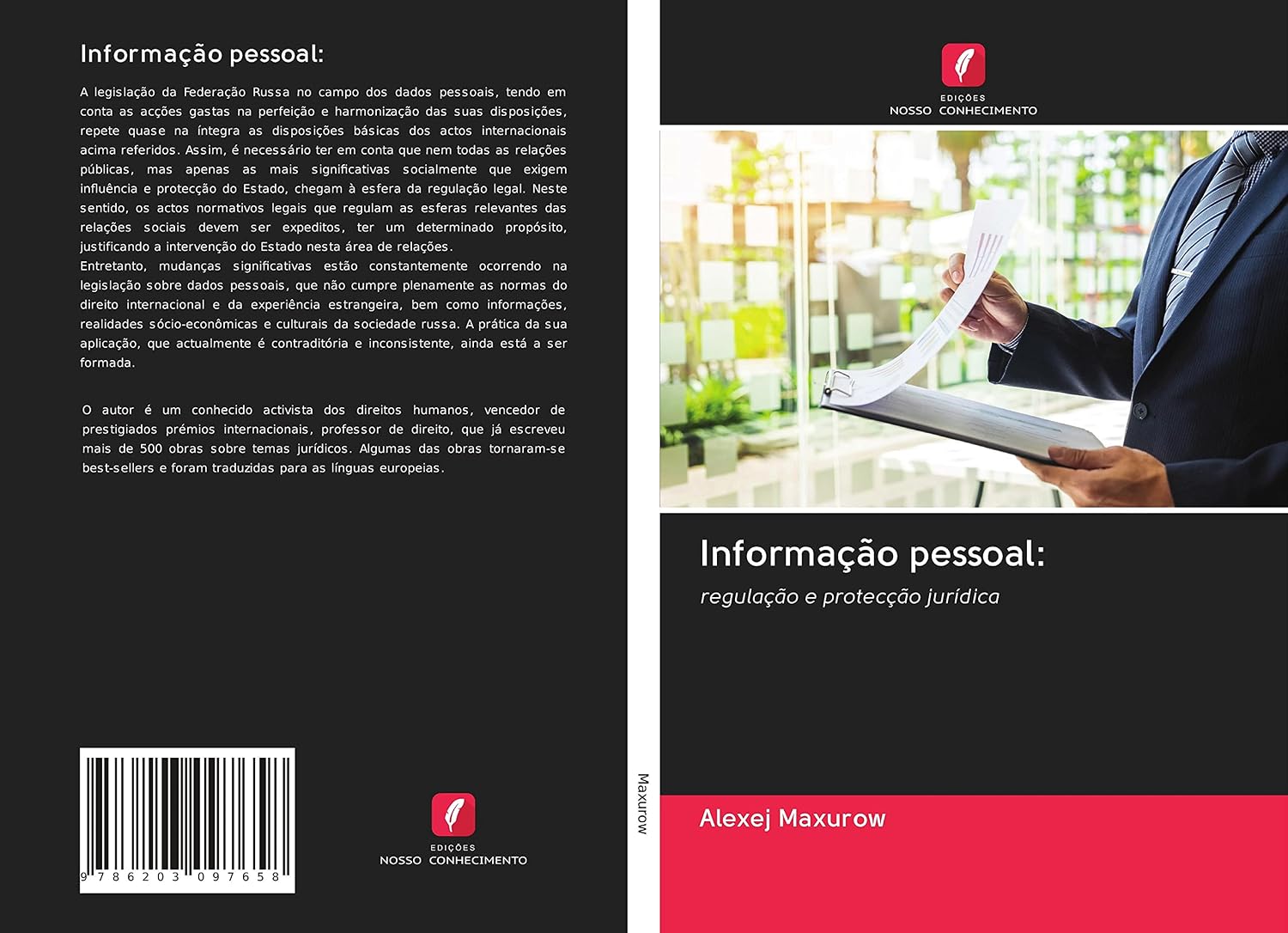 Informação pessoal:: regulação e protecção jurídica