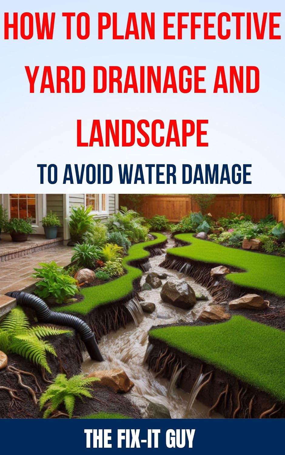 ler totalmente How to Plan Effective Yard Drainage and Landscape to Avoid Water Damage: The Ultimate Guide to Yard Drainage Solutions, Landscape Grading Techniques, and... (The Fixers Handbook) (English Edition)