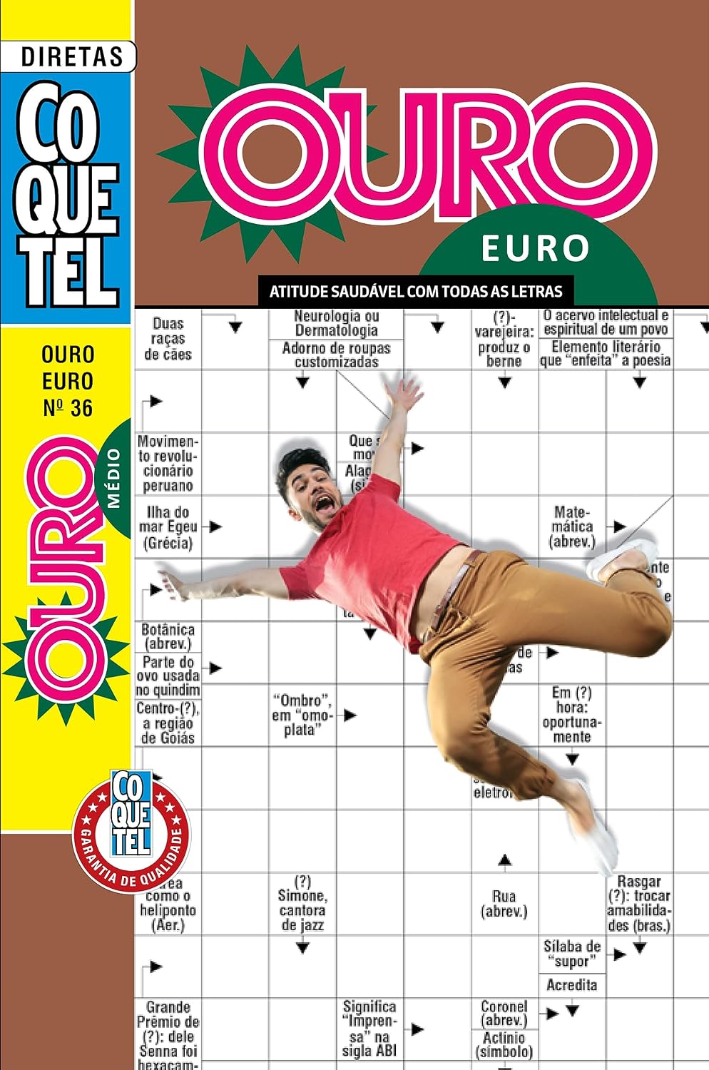 Livro Coquetel Ouro Euro Nível Médio Ed 36