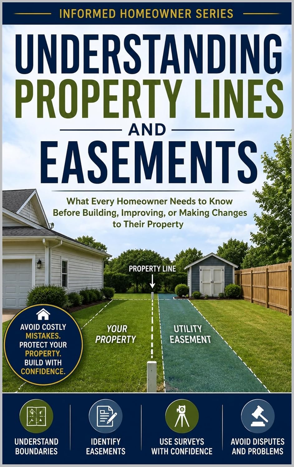 ler totalmente Understanding Property Lines and Easements: What Every Homeowner Needs to Know Before Building, Improving, or Making Changes to Their Property (Informed Homeowner Book 21) (English Edition)