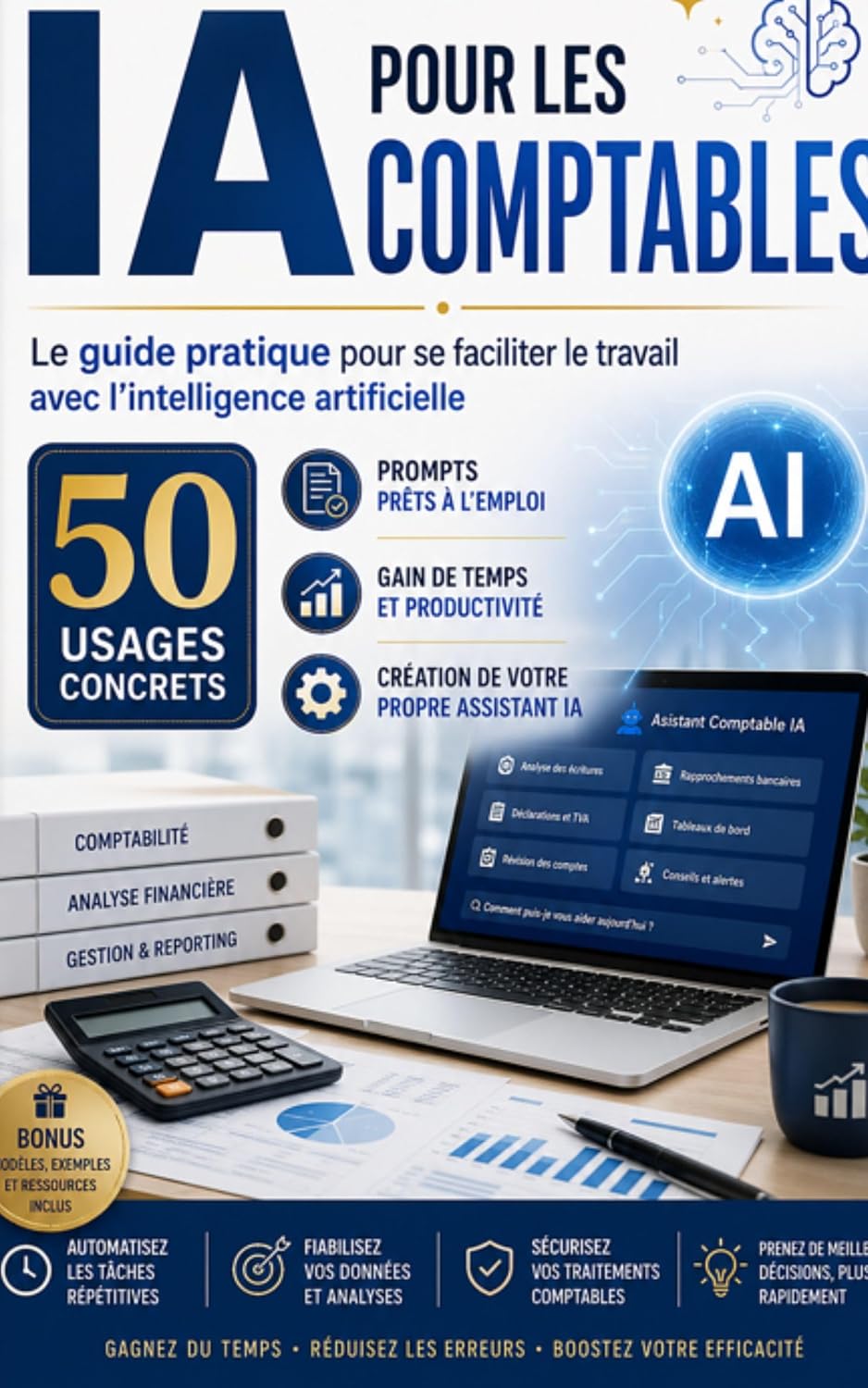 capítulo por capítulo baixar IA pour les comptables: Le guide pratique pour se faciliter le travail avec l'intelligence artificielle: 50 usages concrets, prompts prêts à l'emploi... pour les comptables t. 3) (French Edition)