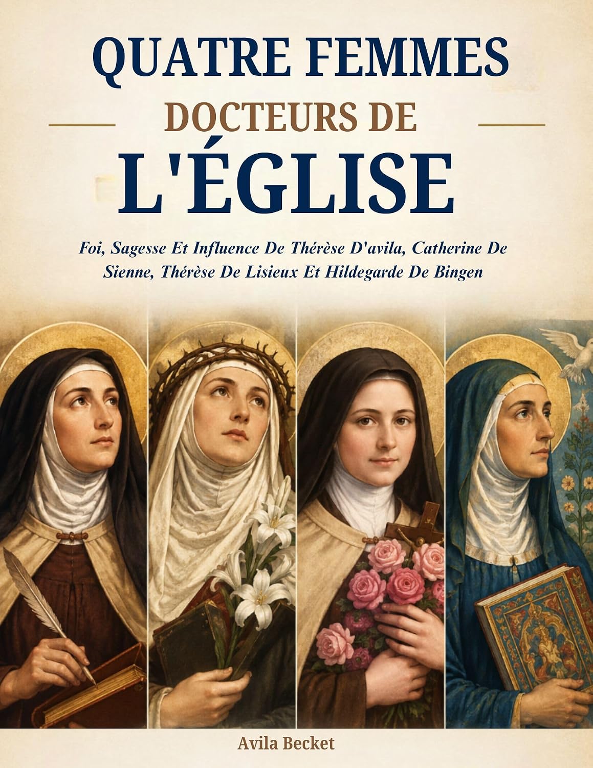 capítulo por capítulo baixar QUATRE FEMMES DOCTEURS DE L'ÉGLISE: Foi, Sagesse Et Influence De Thérèse D'avila, Catherine De Sienne, Thérèse De Lisieux Et Hildegarde De Bingen (French Edition)