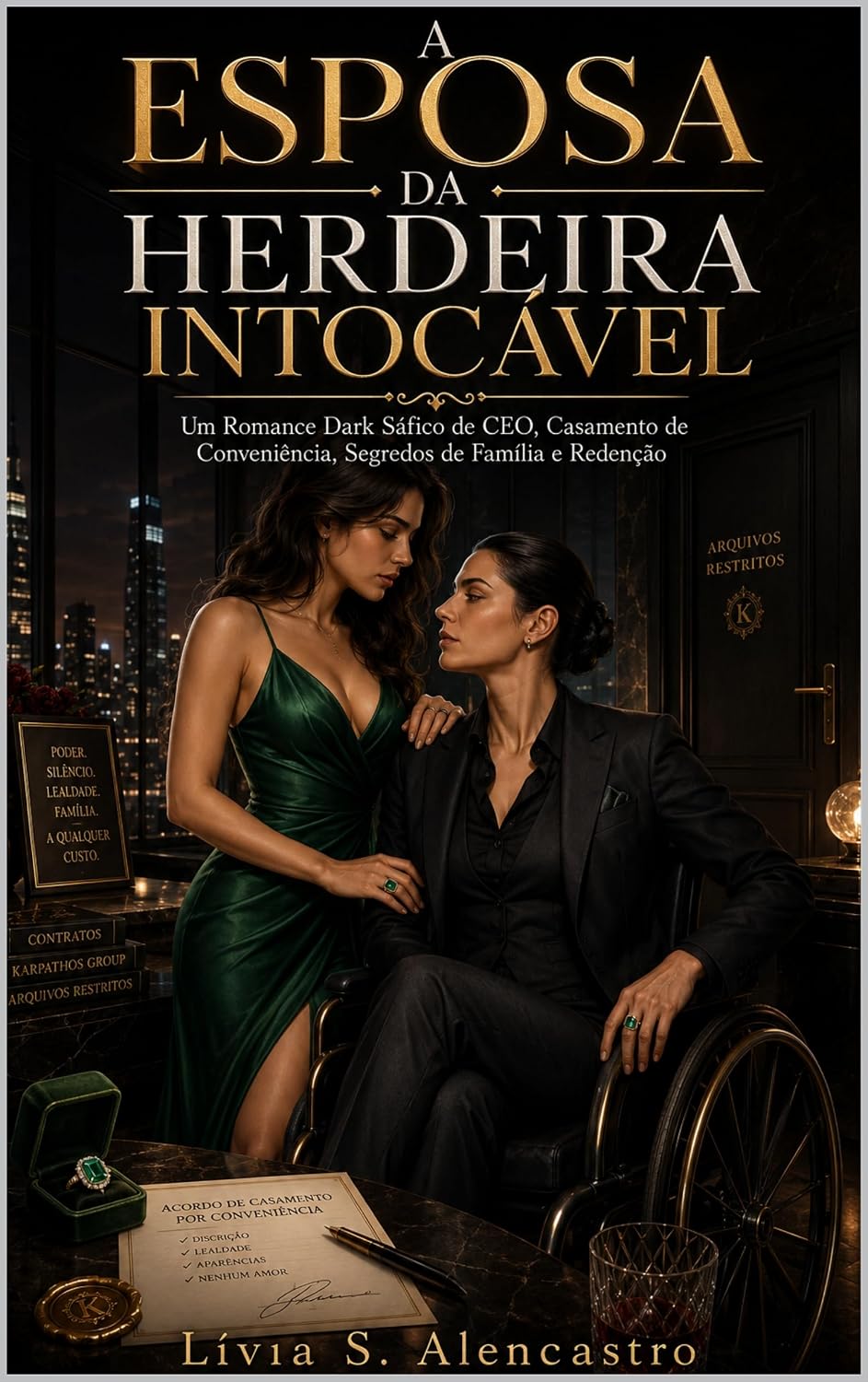 capítulo por capítulo baixar A Esposa da Herdeira Intocável: Um Romance Dark Sáfico de CEO, Casamento de Conveniência, Segredos de Família, Obsessão Protetora e Redenção