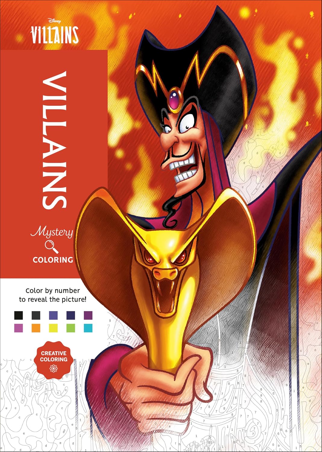 capítulo por capítulo baixar Disney Mystery Coloring: Disney Villains: A Color by Number Book