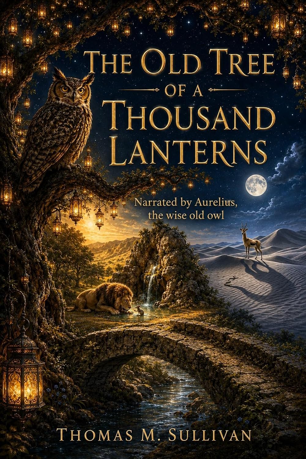 ler totalmente The Old Tree of a Thousand Lanterns: Narrated by Aurelius the wise old owl (The Evening the Owl Arrived Book 1) (English Edition)