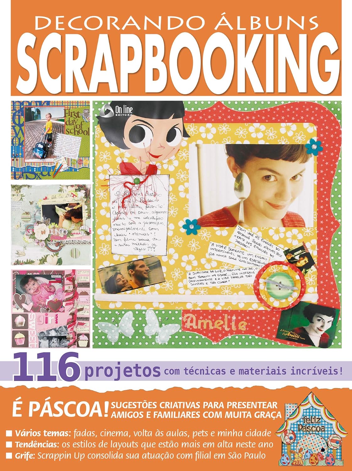 ler totalmente Decorando Álbuns Scrapbooking: Edição 28