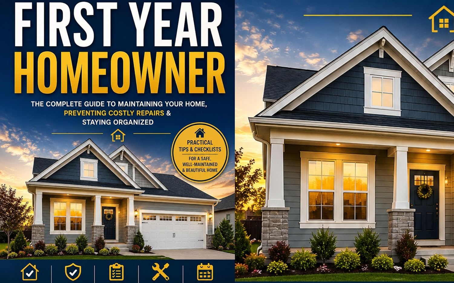 capítulo por capítulo baixar First Year Homeowner: The Complete Guide to Maintaining Your Home, Preventing Costly Repairs & Staying Organized (English Edition)