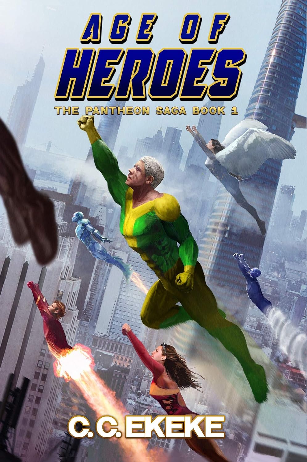 ler totalmente Age of Heroes: A Superhero Adventure (The Pantheon Saga Book 1) (English Edition)
