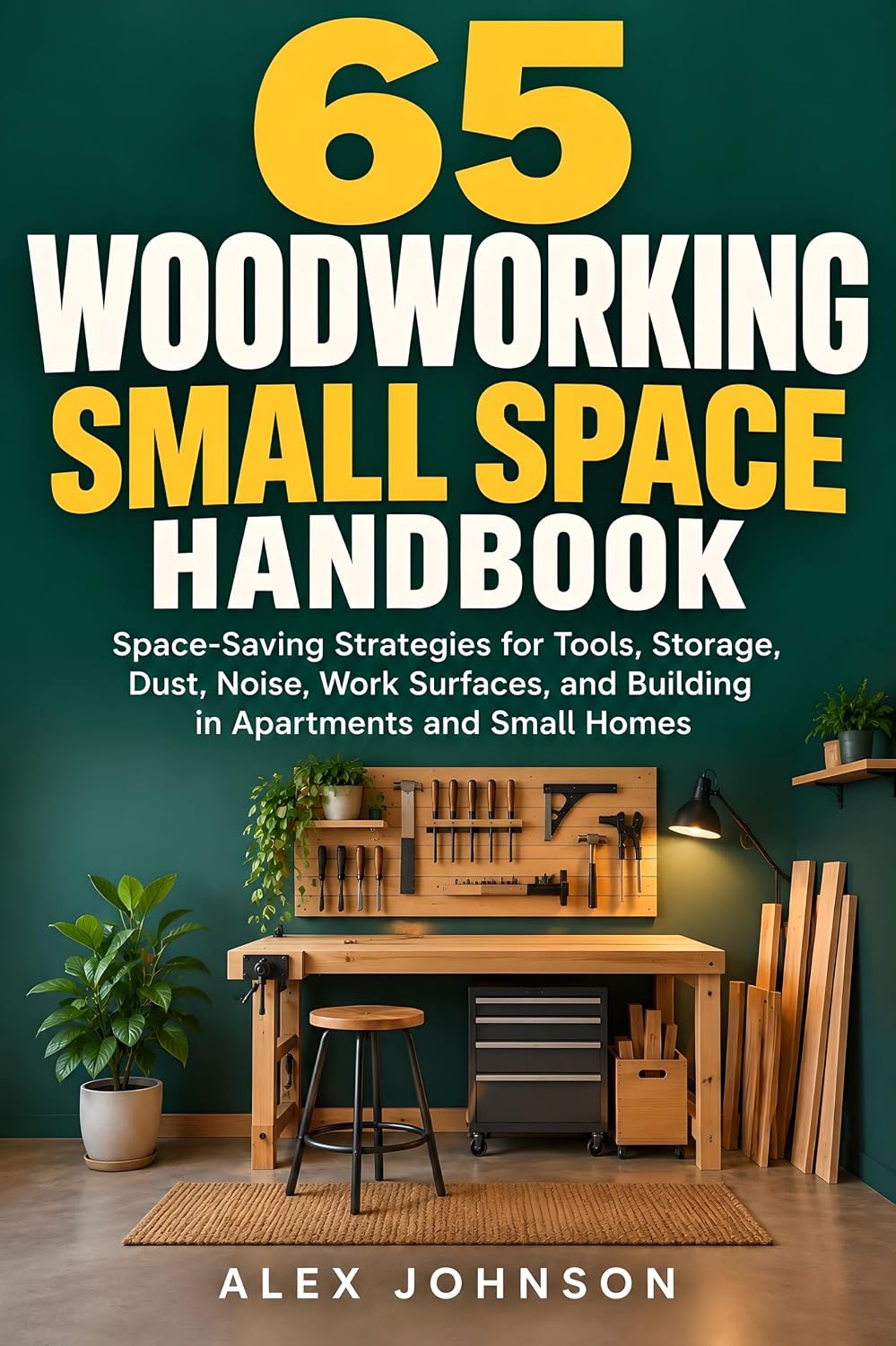 65 Woodworking Small Space Handbook: Space-Saving Strategies for Tools, Storage, Dust, Noise, Work Surfaces, and Building in Apartments and Small Homes (English Edition) baixar o livro de graça