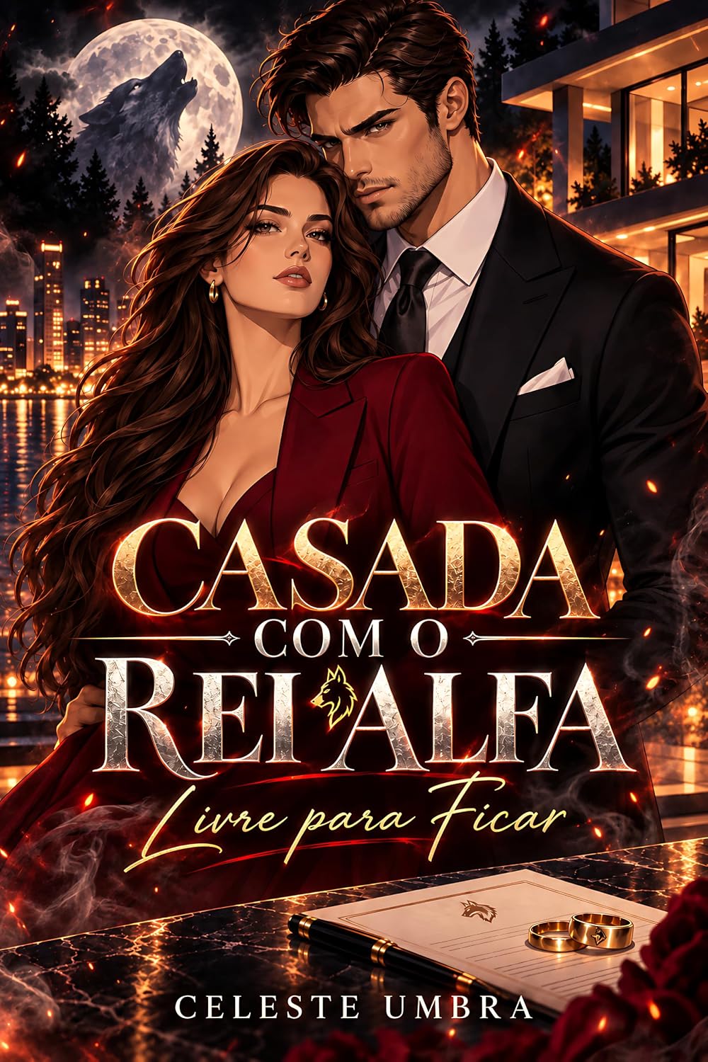 capítulo por capítulo baixar Casada com o Rei Alfa: Livre para Ficar