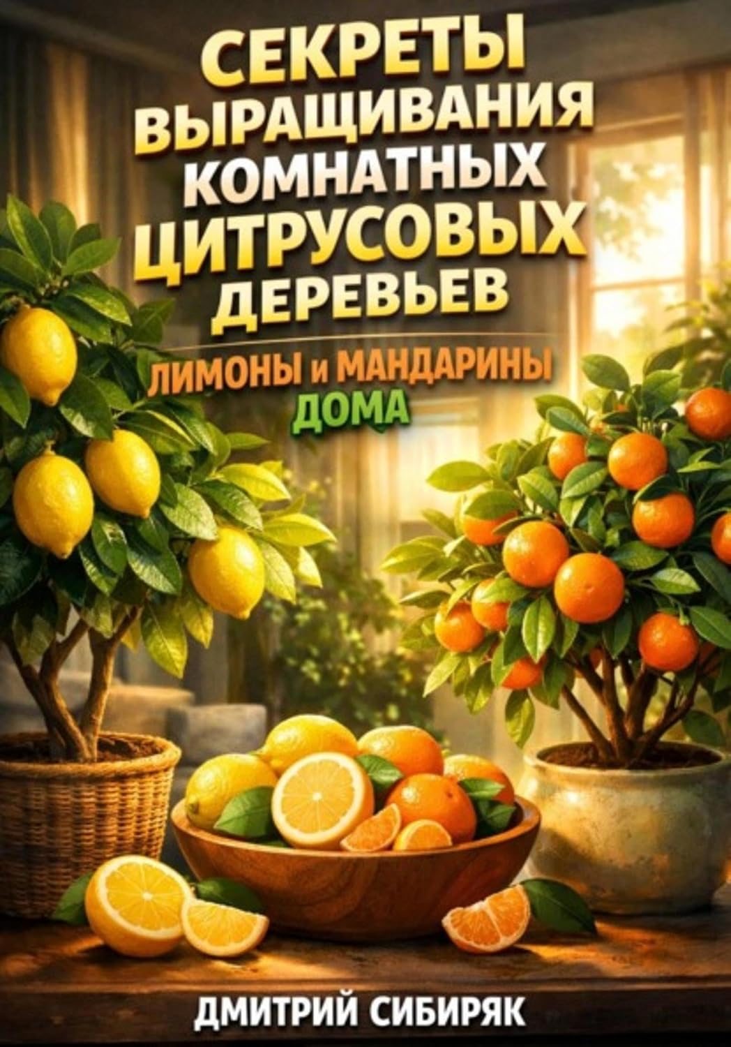 Секреты выращивания комнатных цитрусовых деревьев лимоны и мандарины дома (Russian Edition)