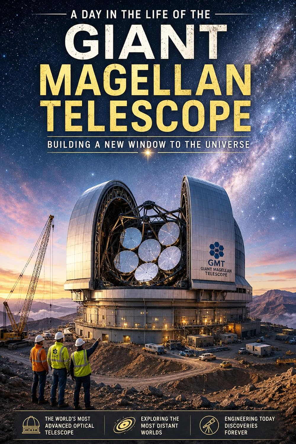 ler totalmente A Day in the Life of the Giant Magellan Telescope: Building a New Window to the Universe (English Edition)