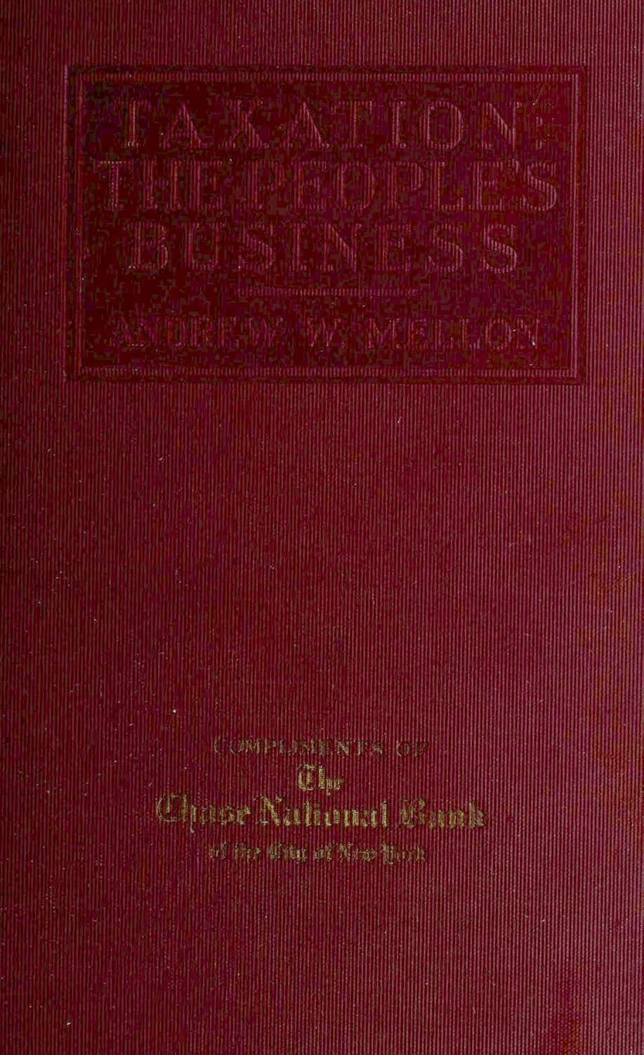 Taxation - The People's Business (English Edition) baixar livro de graça