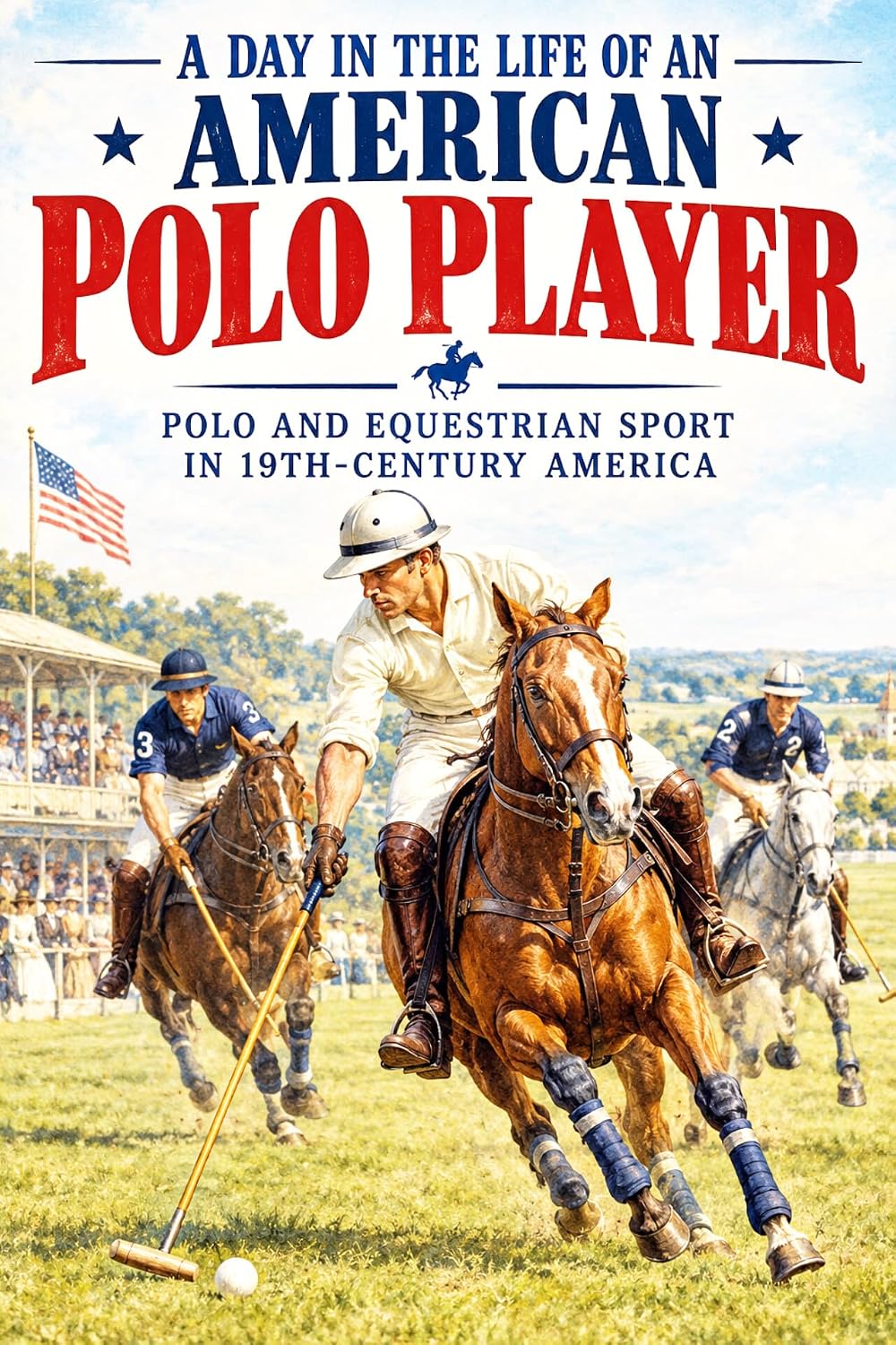 ler totalmente A Day in the Life of an American Polo Player: Polo and Equestrian Sport in 19th-Century America (English Edition)