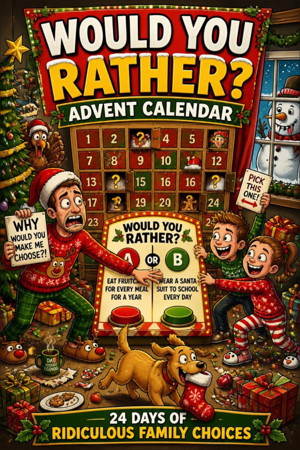 capítulo por capítulo baixar Would You Rather Advent Calendar: 24 DAYS OF RIDICULOUS FAMILY CHOICES
