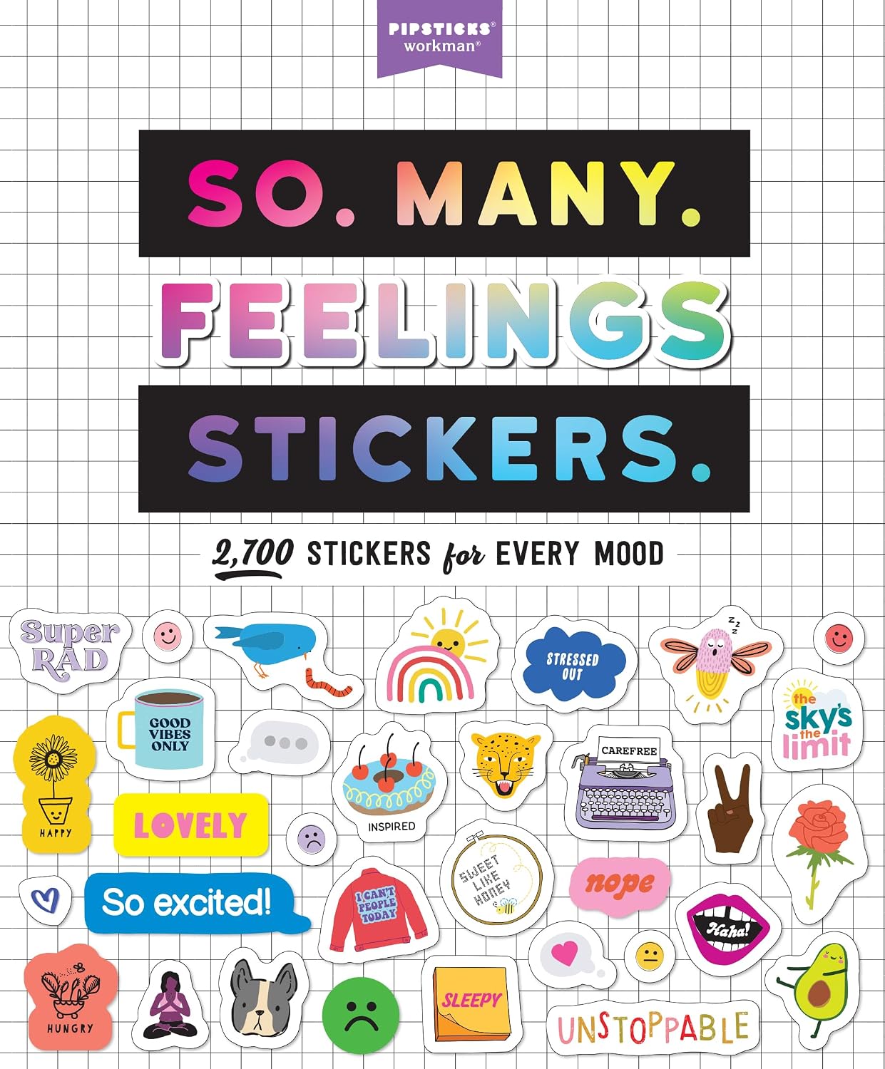 capítulo por capítulo baixar So. Many. Feelings Stickers.: 2,700 Stickers for Every Mood