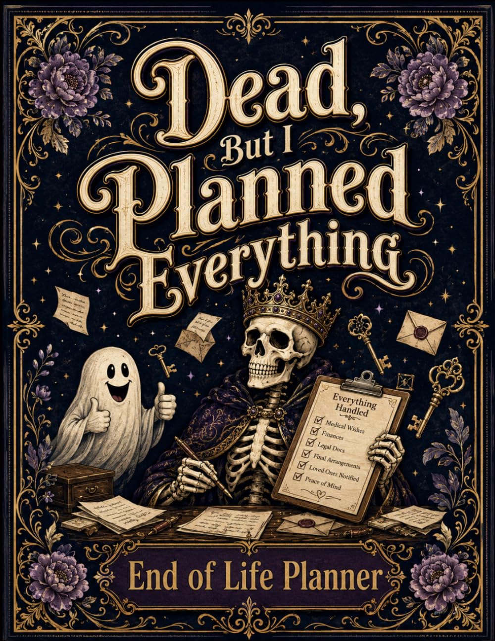 Dead, but I Planned Everything: A Complete End-of-Life Organizer for Final Wishes, Finances, Legal Information, Personal Records, and Family Instructions. baixar o livro de graça