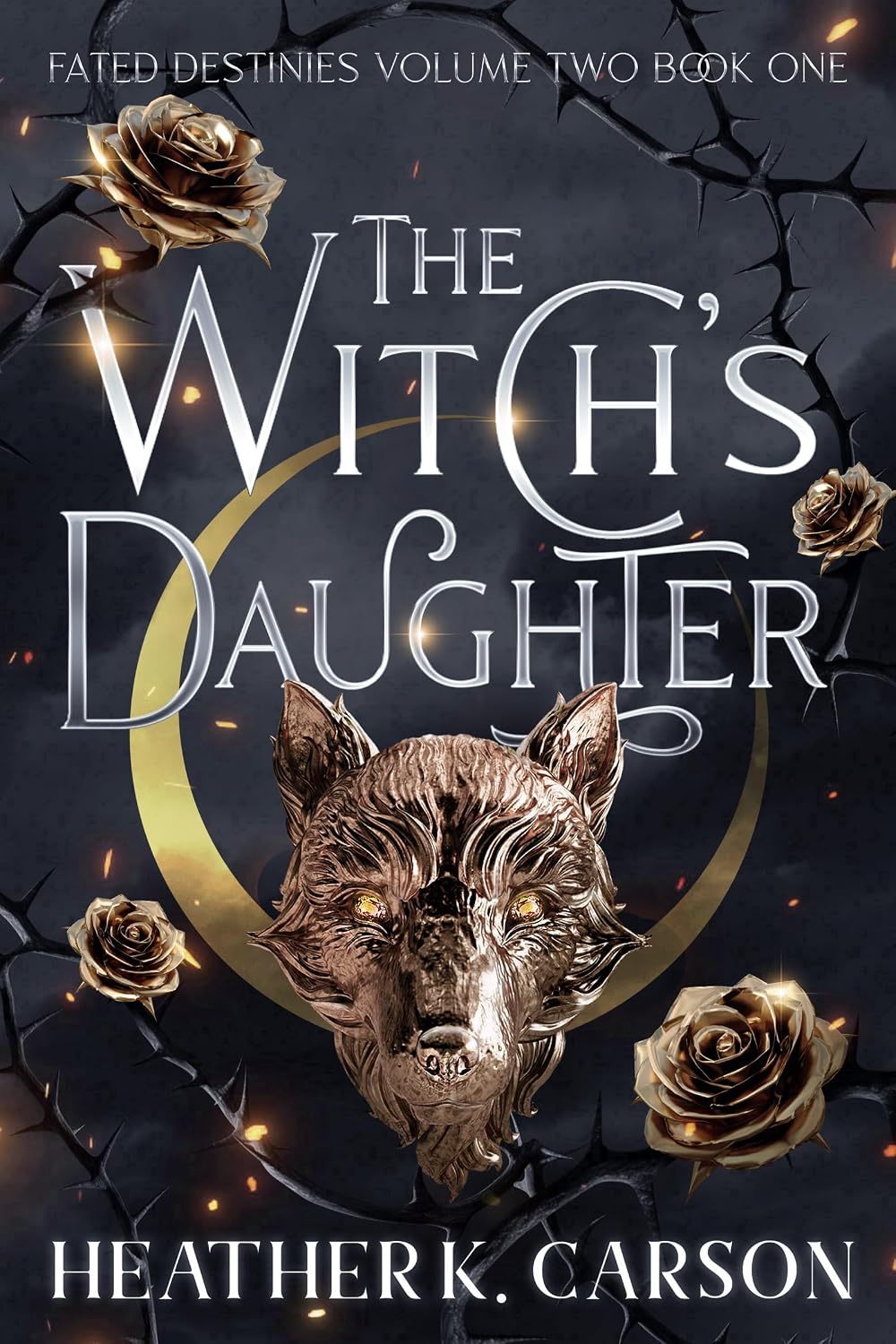The Witch's Daughter: A Fated Mates Wolf Shifter Romance (Fated Destinies II Book 1) (English Edition)