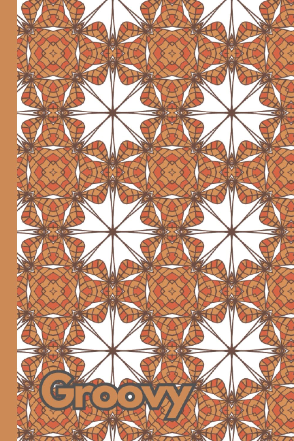 Retro Groove: A Notebook with a Fun and Funky Pattern Design: Get ready to groove with this cool and colorful notebook featuring a retro-inspired pattern on the cover!