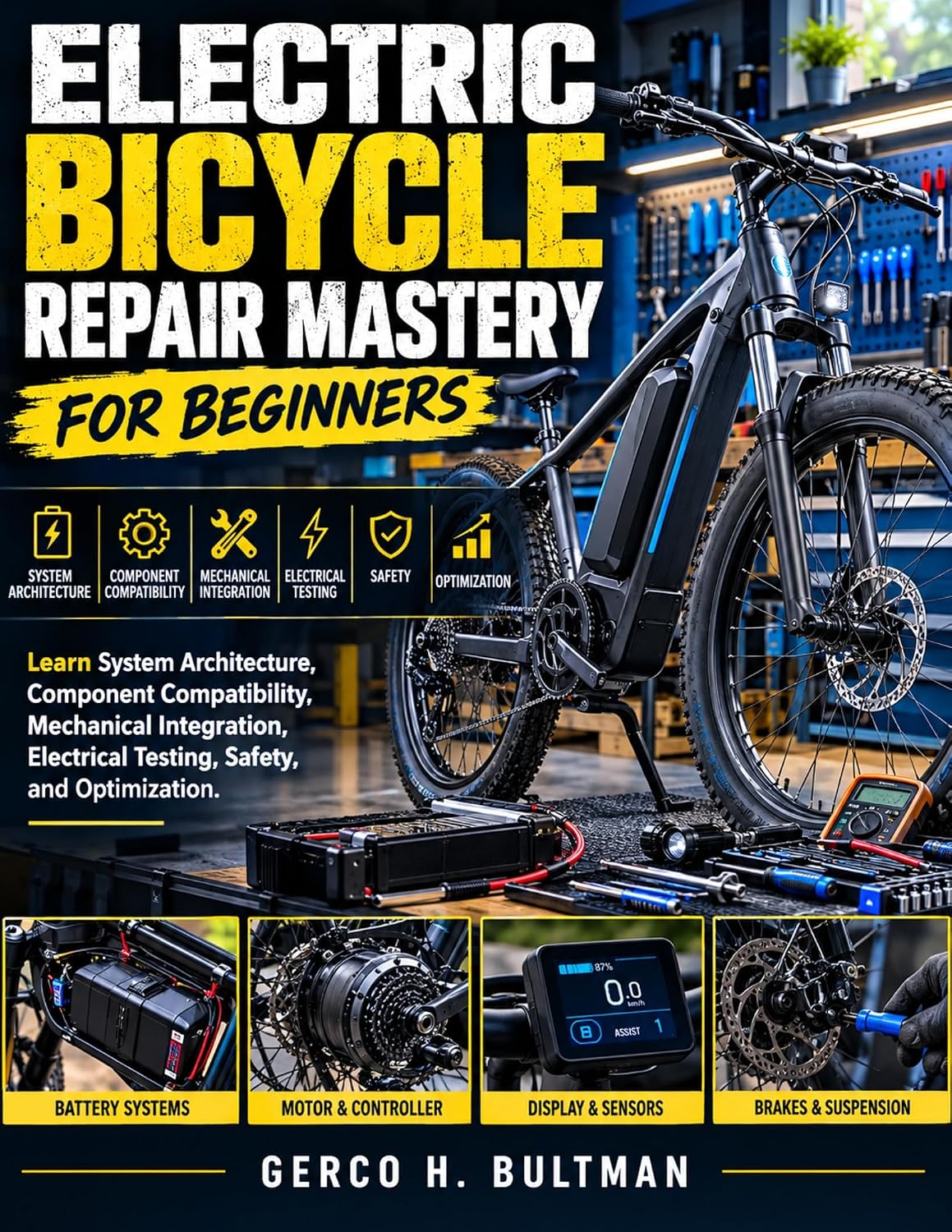 Electric Bicycle Repair Mastery for Beginners: Learn System Architecture, Component Compatibility, Mechanical Integration, Electrical Testing, Safety, and Optimization (English Edition) baixar o livro de graça