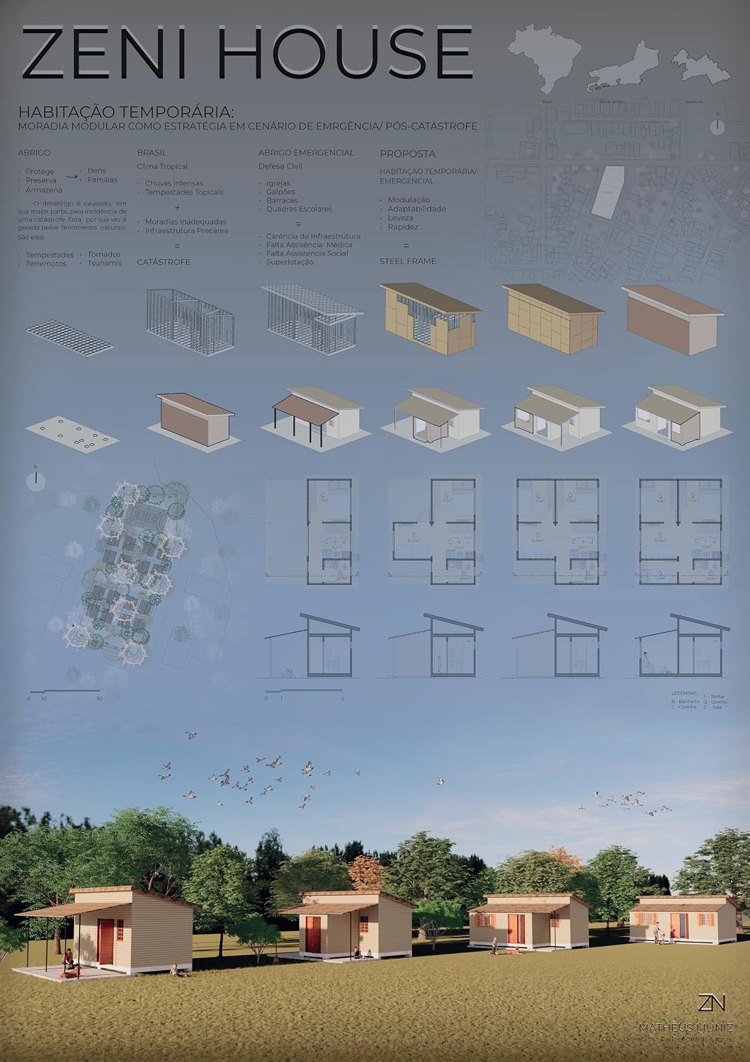 HABITAÇÃO TEMPORÁRIA: MORADIA MODULAR COMO ESTRATÉGIA EM CENÁRIO DE EMERGÊNCIA/ PÓS CATÁSTROFE baixar livro de graça