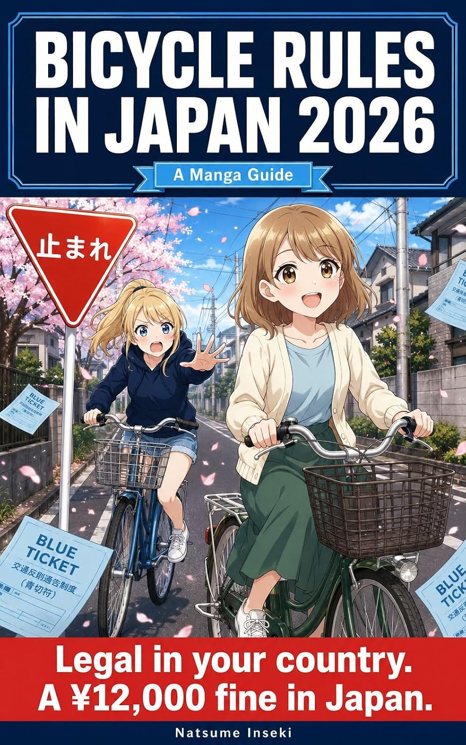capítulo por capítulo baixar Bicycle Rules in Japan 2026: A Manga Guide to Cycling in Japan, Blue Tickets, and Bike Fines: Japan Road Signs in English and What Happens If You Get Stopped... Students, and Residents (English Edition)