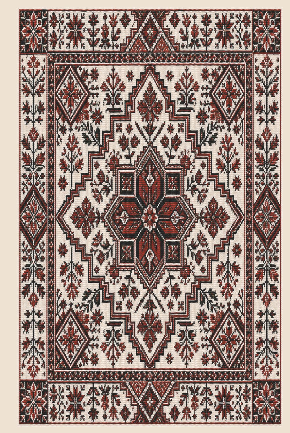 ler totalmente Palestinian Geometric Tatreez Notebook: Traditional Folk Embroidery Pattern Journal for Notes Writing Planning and Ideas