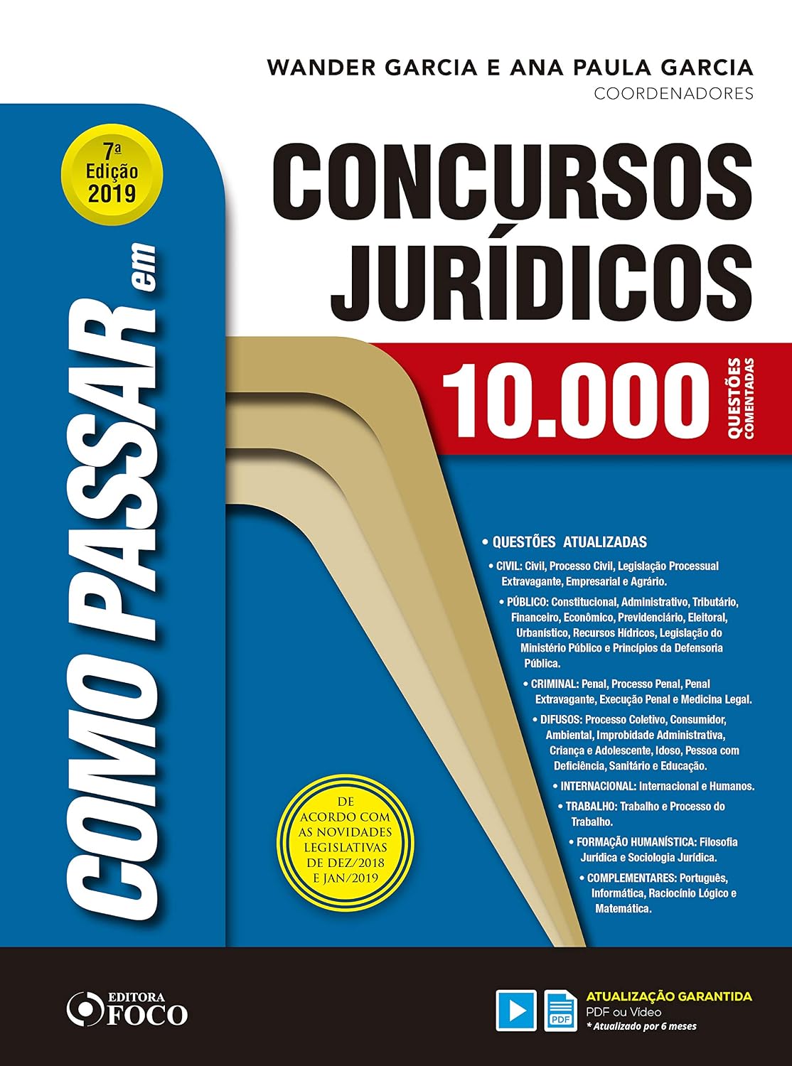 ler totalmente Como passar concursos jurídicos: 10.000 questões comentadas