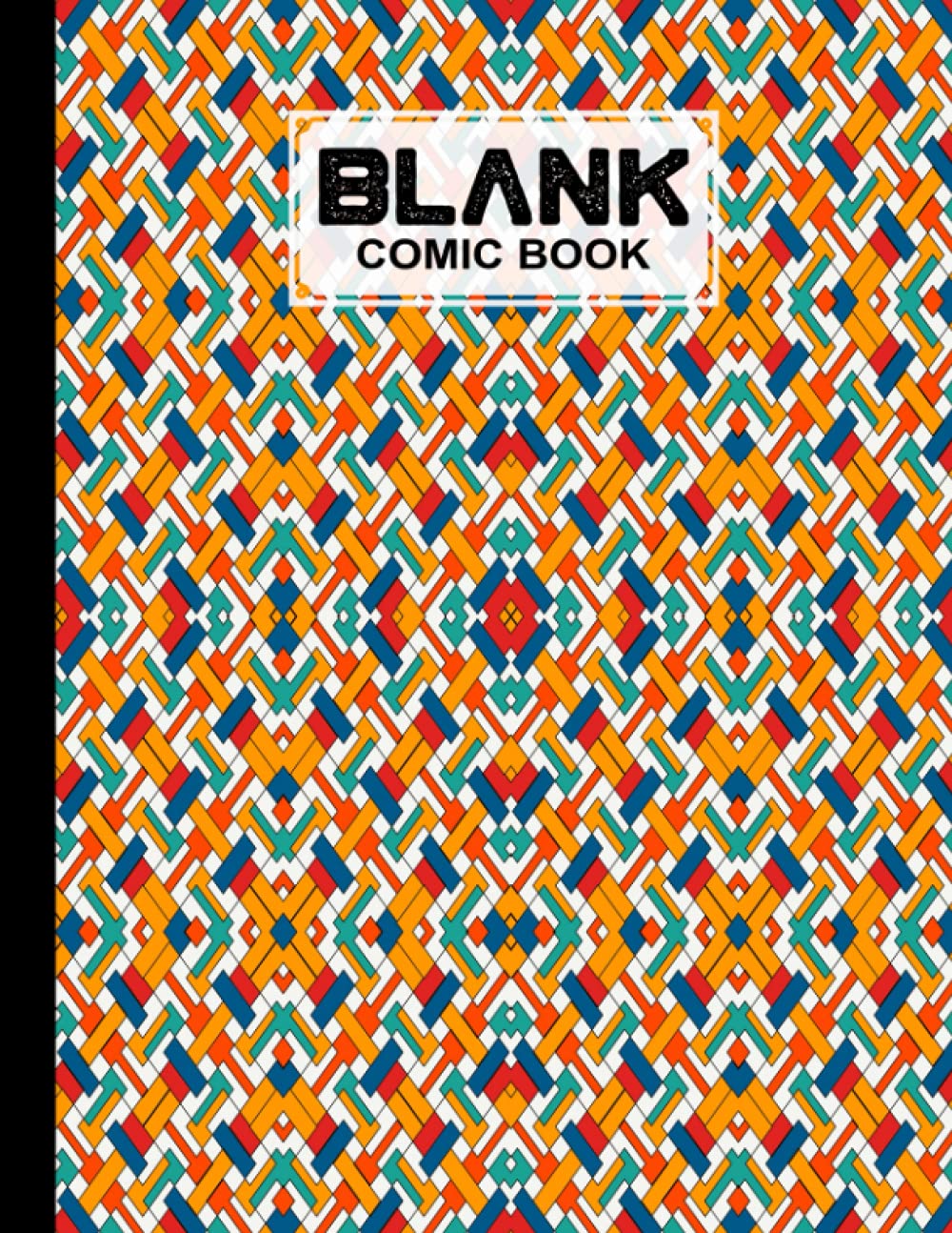 Blank Comic Book: Premium Squares Cover Blank Comic Book, Create Your Own Story, Journal, Notebook, Sketchbook for Kids and Adults, 120 Pages - Size 8.5" x 11" Notebook by Jens Weise baixar o livro de graça