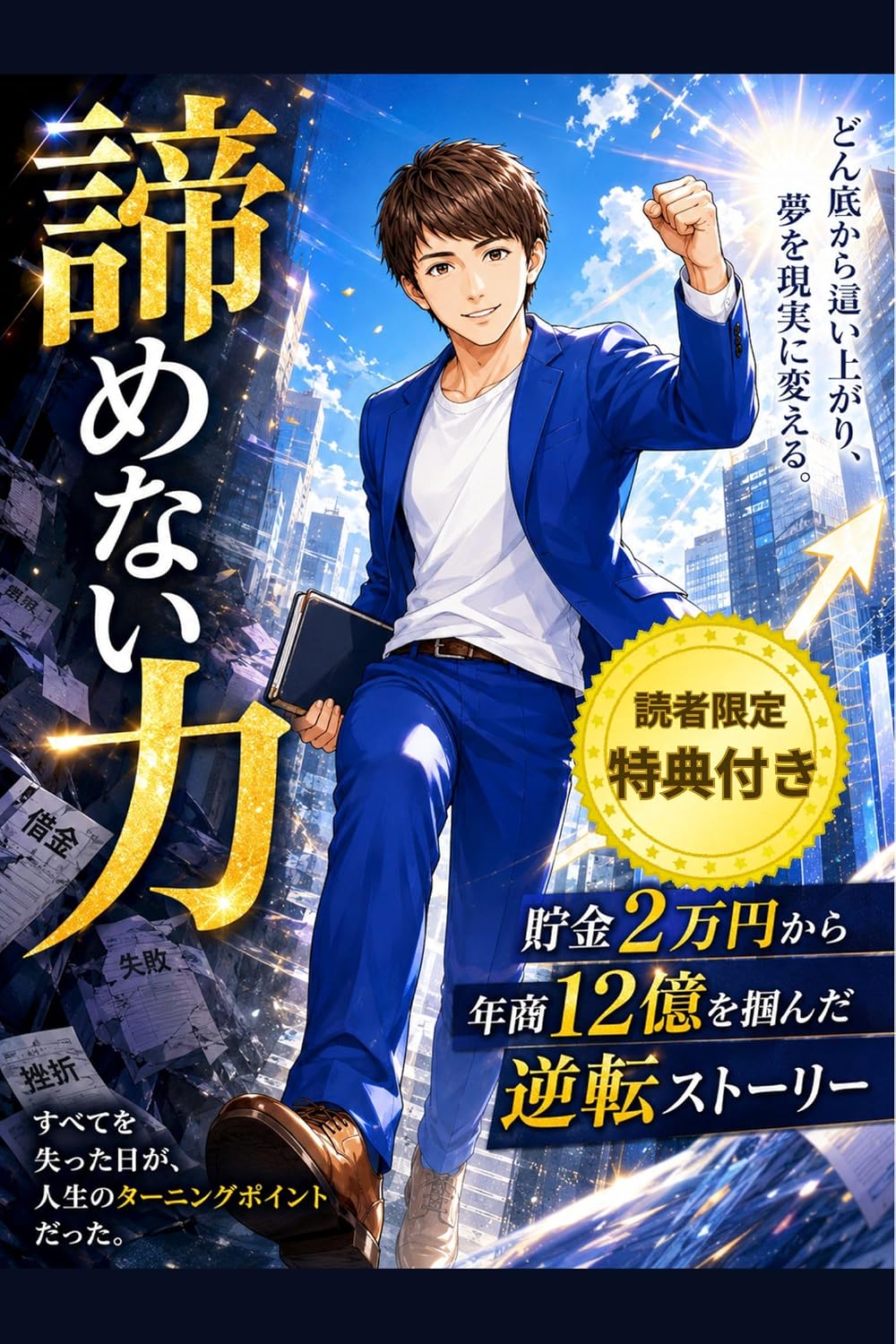 akiramenaitikara: chokin2manenkaranenshou12okuwotukandagyakutensutori (Japanese Edition) baixar o livro de graça