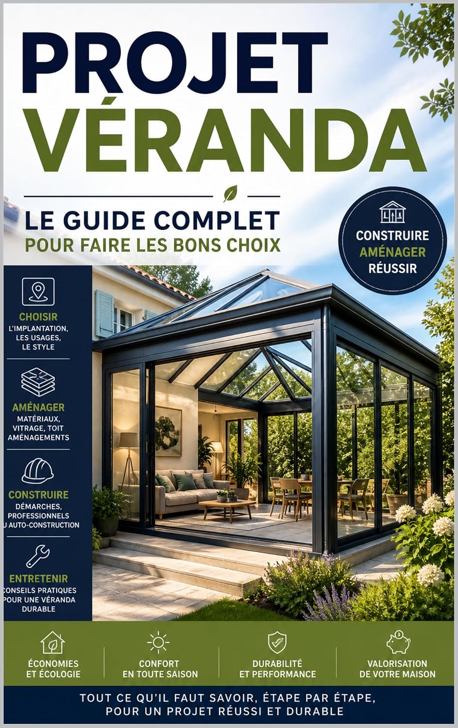 capítulo por capítulo baixar Projet Véranda: Le Guide Complet pour Faire les Bons Choix: Choisir, concevoir, aménager et construire sa véranda: matériaux, implantation, démarches et conseils pratiques (French Edition)