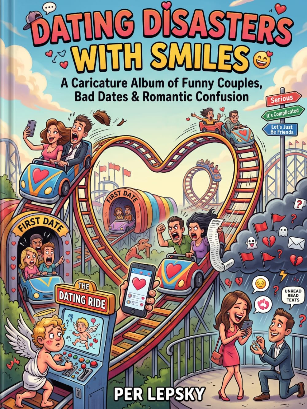 capítulo por capítulo baixar Dating Disasters with Smiles: A Caricature Album of Funny Couples, Bad Dates & Romantic Confusion (Funny Dating & Relationship Guides for Women)