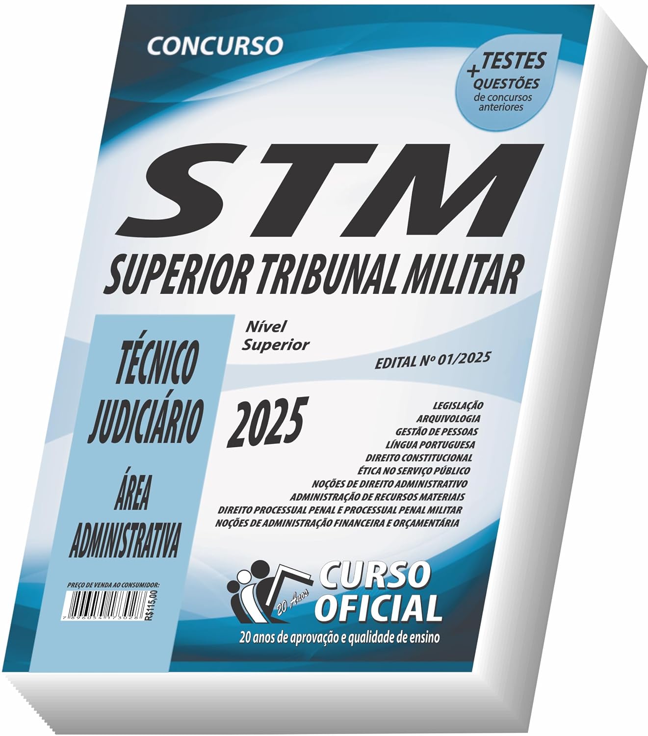 Apostila STM - Técnico Judiciário - Área Administrativa: 01 baixar livro de graça