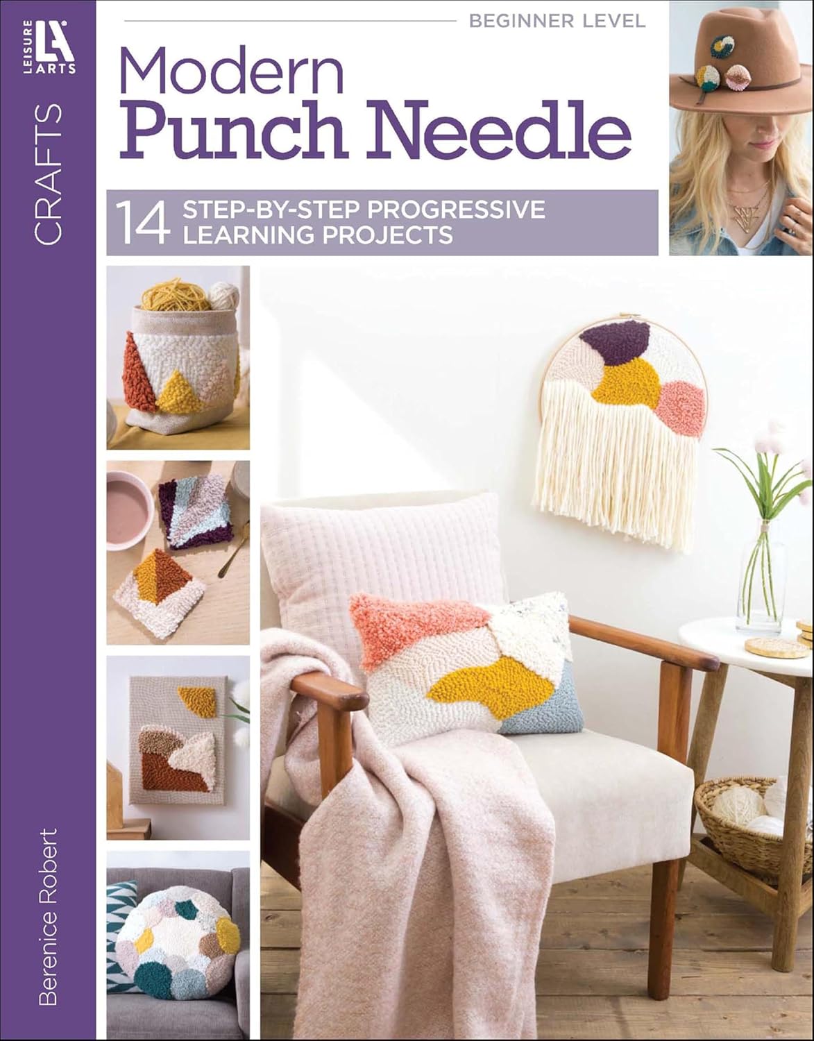 capítulo por capítulo baixar Modern Punch Needle: 14 Step-by-Step Progressive Learning Projects (English Edition)