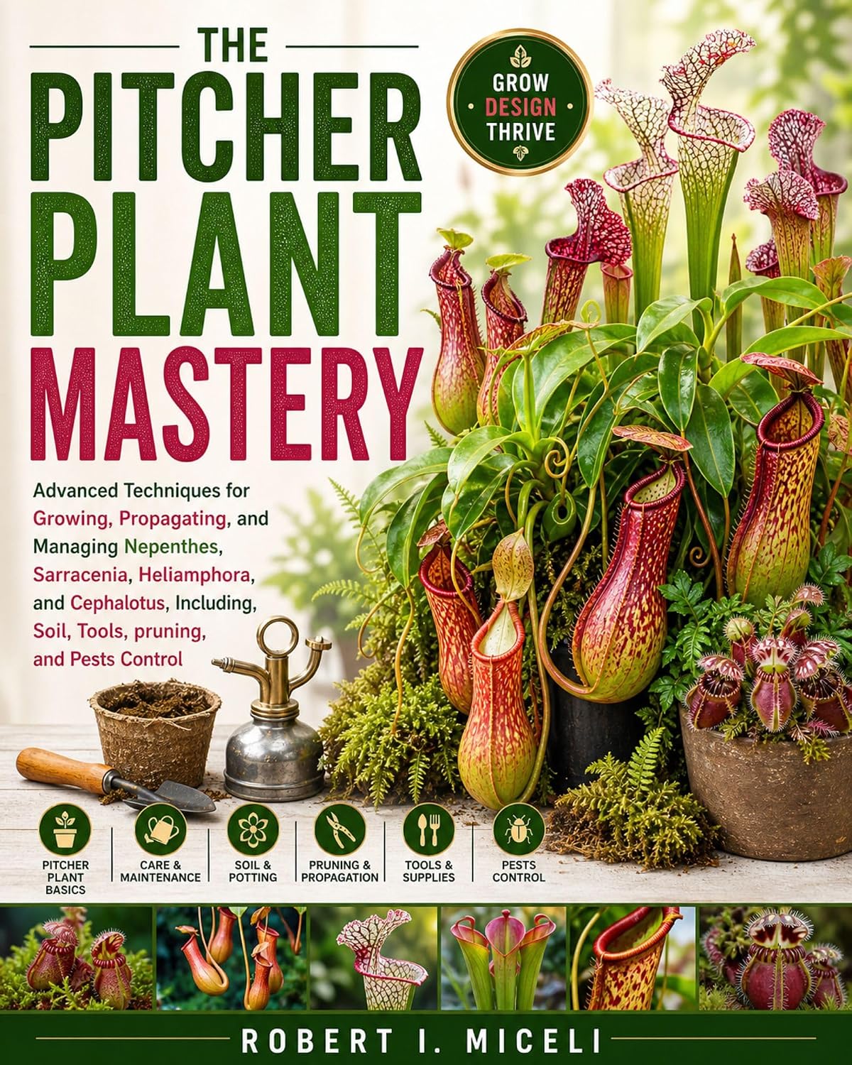 capítulo por capítulo baixar The Pitcher Plant Mastery: Advanced Techniques for Growing, Propagating, and Managing Nepenthes, Sarracenia, Heliamphora, and Cephalotus, Including, Soil,... pruning, and Pests Control (English Edition)