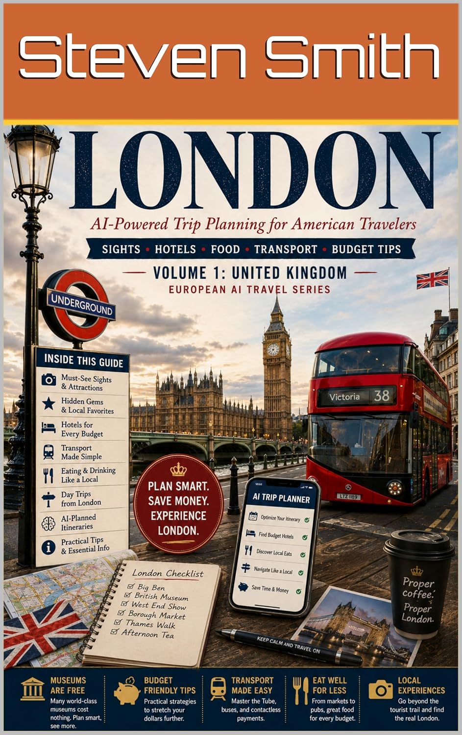 Smart Traveler's Guide to London: AI-Powered Trip Planning for American Travelers (English Edition) baixar o livro de graça