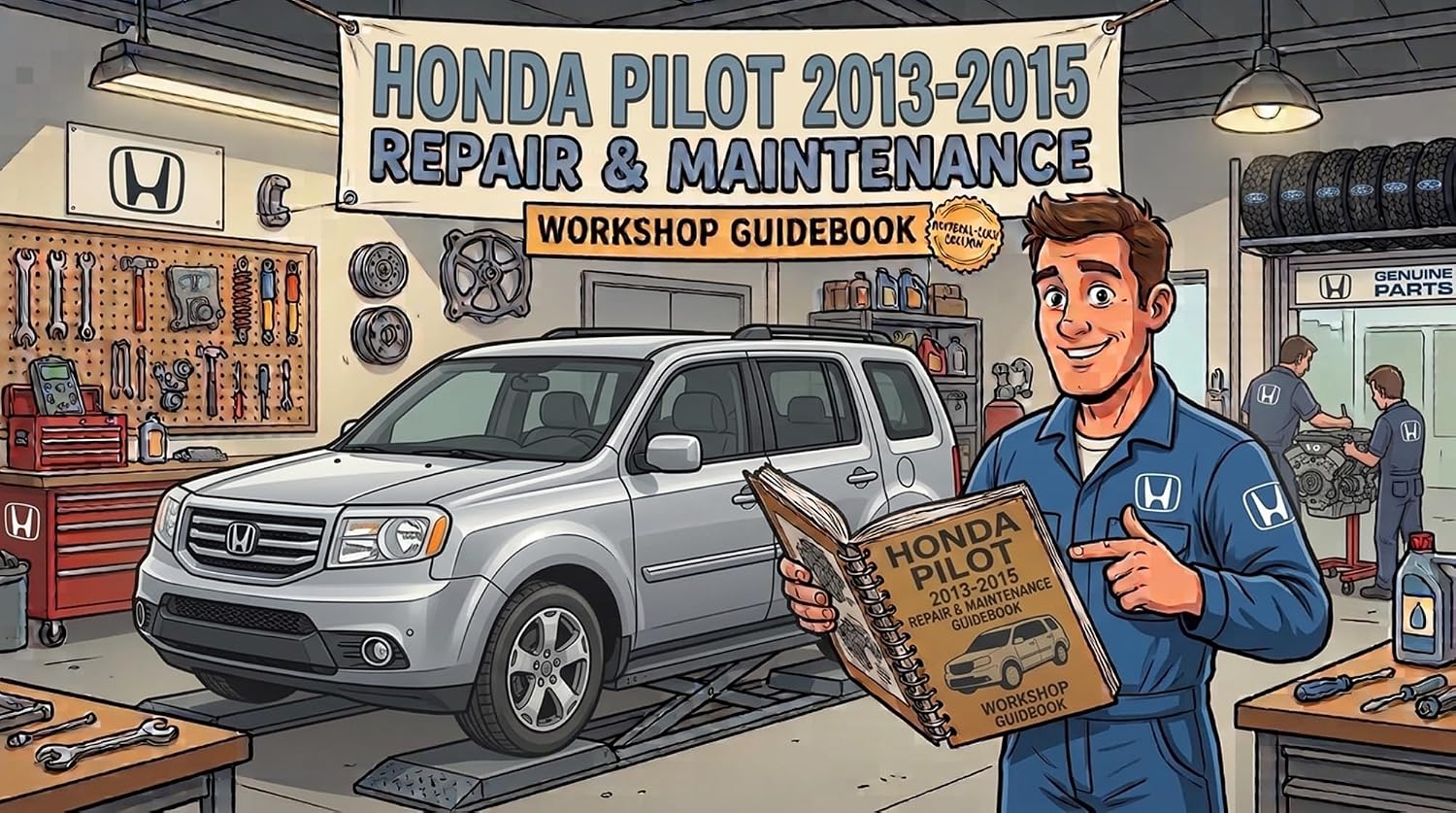 Honda Pilot 2013-2015, Vehicle Repair Manual, Parts, Wiring, Workshop Book (English Edition) baixar o livro de graça