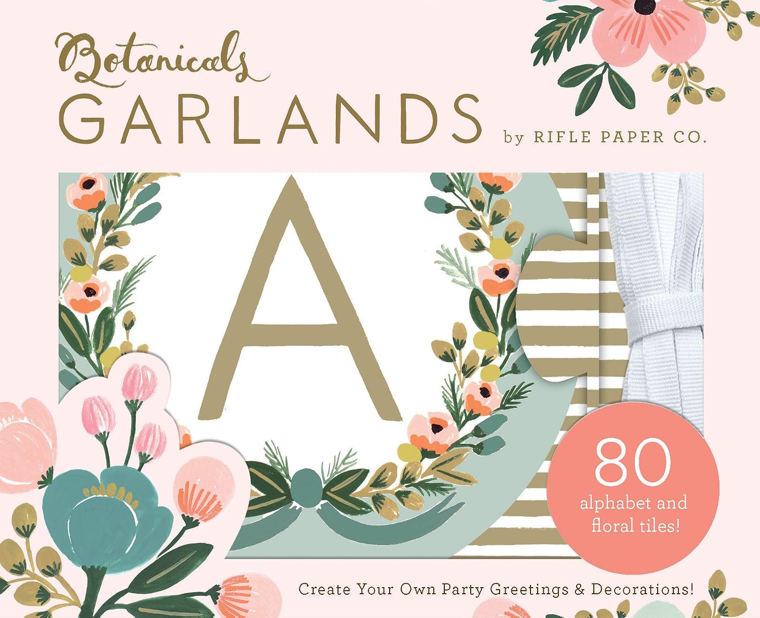 Botanicals Hanging Letters (by Rifle Paper Co., Room Decorations, Banner Letters for Walls, Garland Letters) baixar o livro de graça