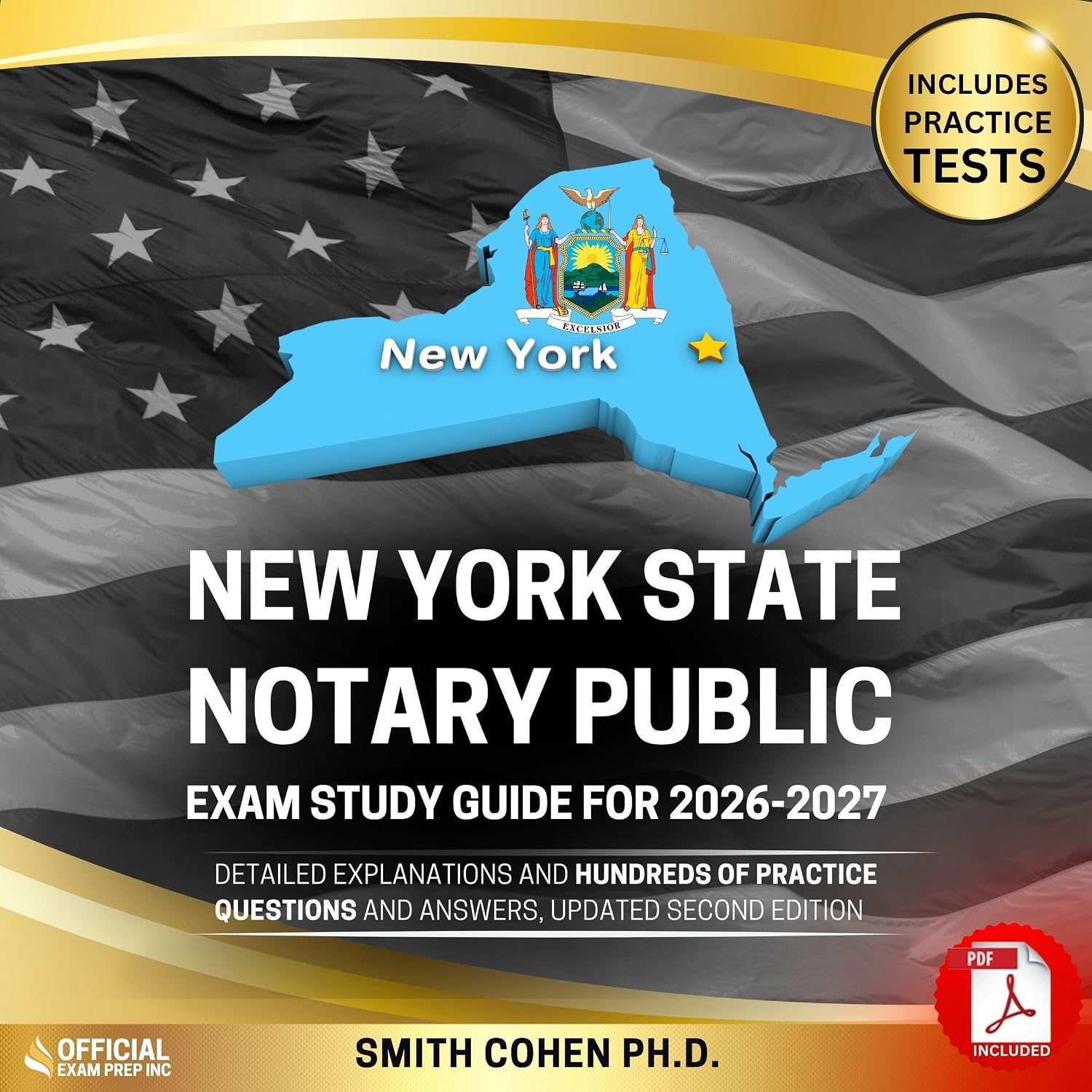 New York State Notary Public Exam Study Guide 2026-2027: Detailed Explanations and Hundreds of Practice Questions and Answers, Updated Second Edition baixar livro de graça