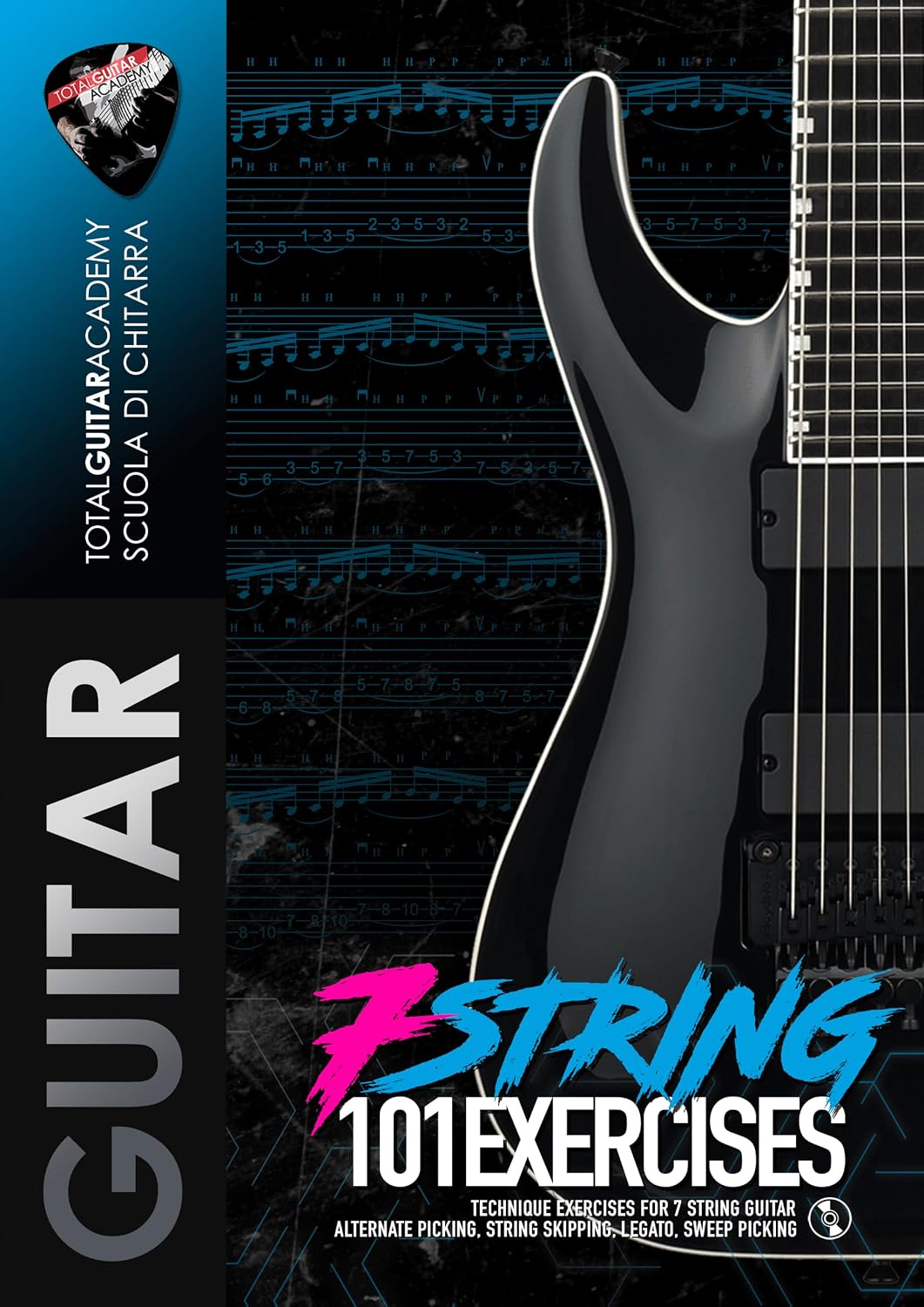 7 String: 101 Exercises: Technique Exercises for 7 String Guitar. Alternate Picking, String Skipping, Legato, Sweep Picking. (TGA Guitar Books - English Book 28) (English Edition) baixar o livro de graça