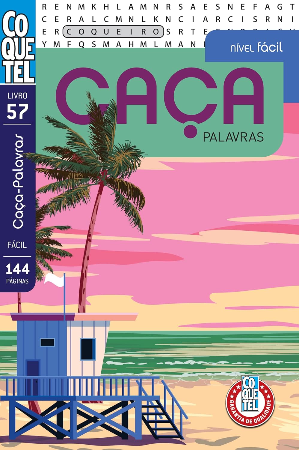ler totalmente Livro Coquetel Caça-Palavras Ed 57