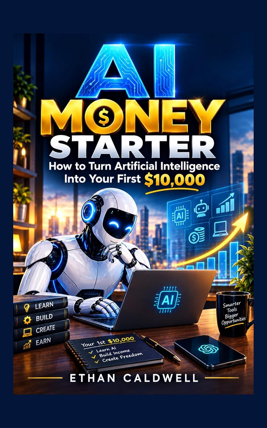 AI MONEY STARTER: How to Turn Artificial Intelligence Into Your First $10,000 (The AI Millionaire Blueprint Book 1) (English Edition) baixar o livro de graça