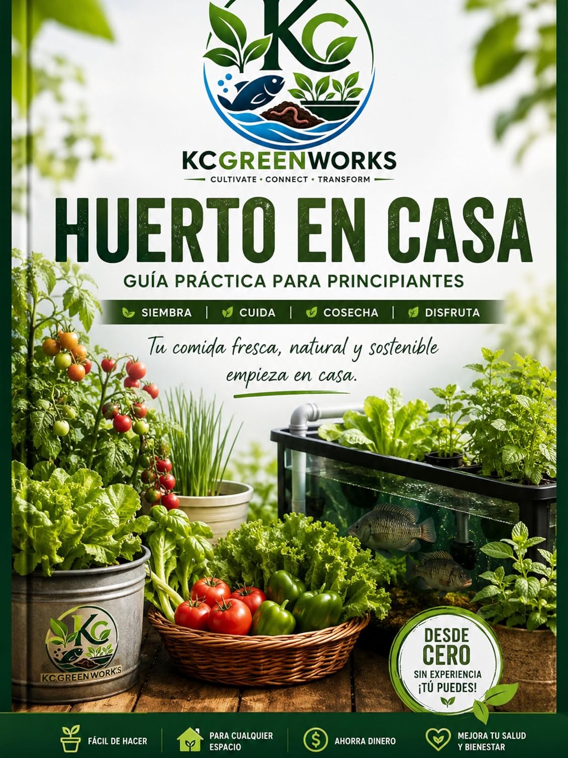 HUERTO EN CASA: GUIA PRACTICA PARA PRINCIPIANTES (Spanish Edition) baixar o livro de graça