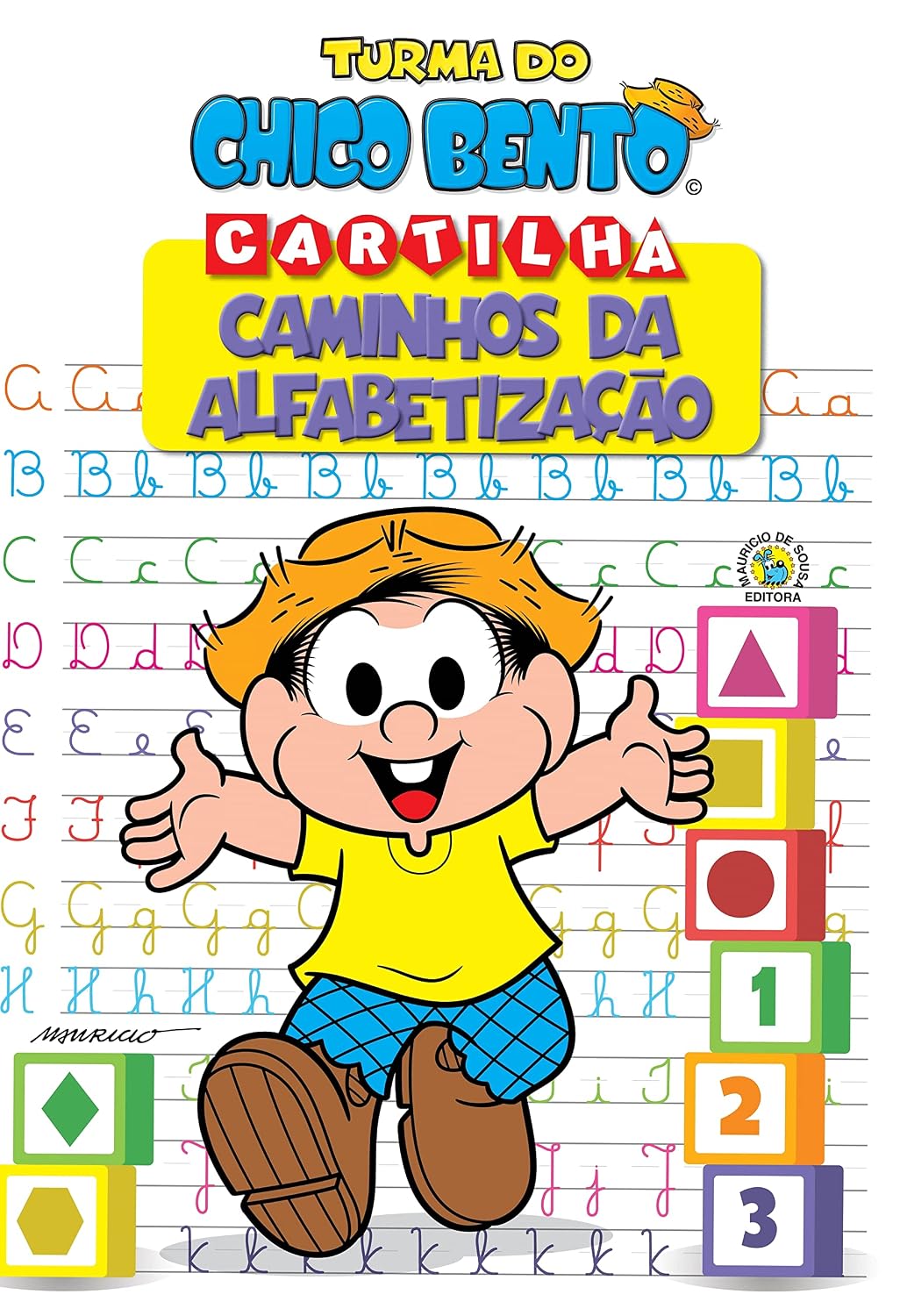 ler totalmente Turma do Chico Bento: Cartilha Caminhos da Alfabetização