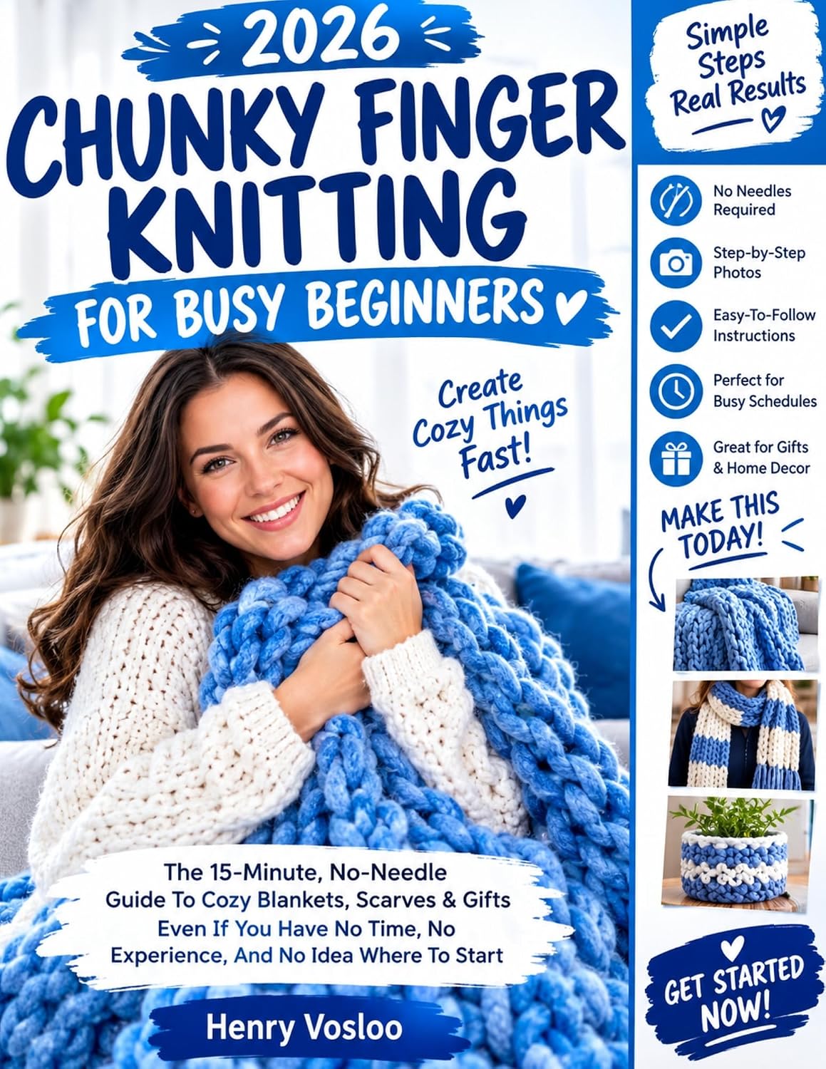 2026 CHUNKY FINGER KNITTING FOR BUSY BEGINNERS: The 15-Minute, No-Needle Guide To Cozy Blankets, Scarves & Gifts Even If You Have No Time, No Experience, And No Idea Where To Start (English Edition) baixar o livro de graça